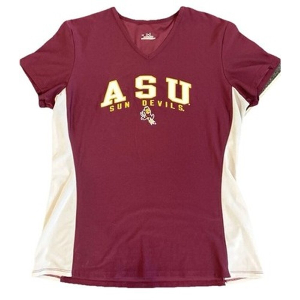 Under Armour Heat Gear ASU Arizona Performance Women's Large Short Sleeve
